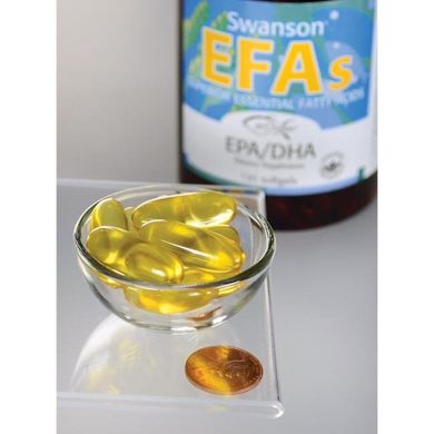 Рыбий жир, EcOmeгa EPA/DHA Fish Oil, Swanson, 120 капсул купить в Киеве и Украине