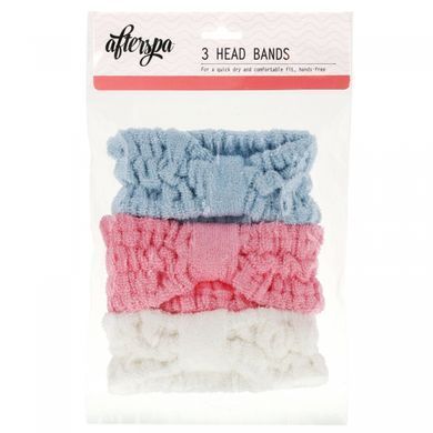 Три пов'язки на голову, 3 Head Bands, AfterSpa, 3 пов'язки