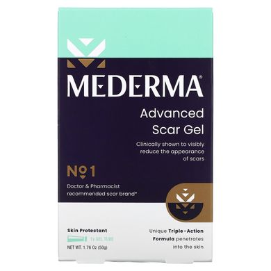 Покращений гель від рубців Mederma (Advanced Scar Gel) 50 г