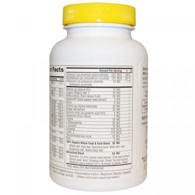 Мультивітаміни без заліза для жінок 50+ Super Nutrition (50+ Women Triple Power Multivitamins) 90 таблеток