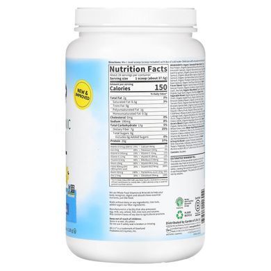 Рослинний протеїн Garden of Life (Shake & Meal Replacement) 949 г ваніль