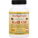 Масло криля Healthy Origins (Krill Oil) 500 мг 60 капсул зі смаком ванілі фото