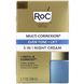 RoC, Multi Correxion, рівний тон + підтяжка, нічний крем 5 в 1, 1,7 унції (48 г) фото