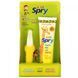 Original kids brush in the shape of a banana, training toothbrush and gel, set of, Xlear, 2 pieces.