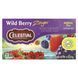 Травяной чай, Без кофеина, Лесная ягода Зингер, Celestial Seasonings, 20 чайных пакетиков, 1,7 унции (47 г) фото