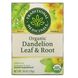 Органічний чай Dandelion Leaf ,Root без кофеїну, Traditional Medicinals, 16 пакетиків, 99 унц (28 г) фото