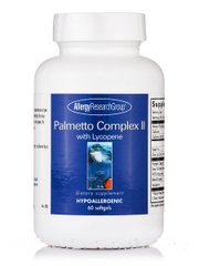 Со Пальметто II з лікопіном, Palmetto Complex II with Lycopene, Allergy Research Group, 60 капсул