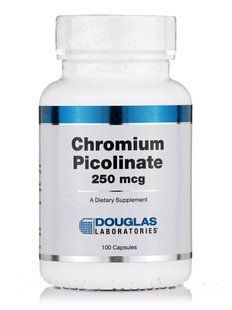 Хром Пиколинат Douglas Laboratories (Chromium Picolinate) 250 мкг 100 капсул купить в Киеве и Украине
