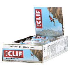 Батончики енергетичні шоколадні з кокосом Clif Bar (Energy B) 12 бат.