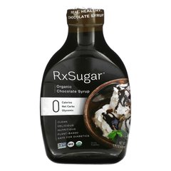 Органічний шоколадний сироп RxSugar (Organic Chocolate Syrup) 473 мл