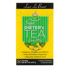 Чай для похудения травяной со вкусом лимона Natrol (Dieter's Tea Laci Le Beau) 30 пакетиков 75 г купить в Киеве и Украине