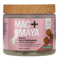 Мультивітамінна добавка для собак Nature's Bounty (Mac + Maya Daily Multivitamin) 70 жувальних цукерок