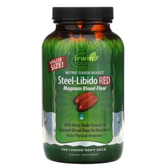 Вітаміни для лібідо чоловіків Irwin Naturals (Steel-Libido Red) 150 капсул
