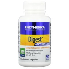 Ферменти і пробіотики Enzymedica (Digest + Probiotics) 90 капсул