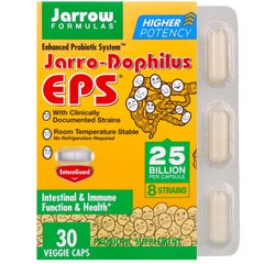 Пробиотики дофилус Jarrow Formulas (Jarro-Dophilus EPS) 30 капсул купить в Киеве и Украине