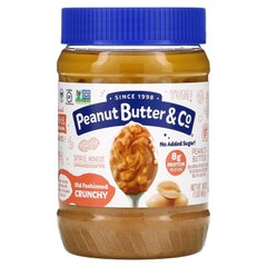 100% натуральное, хрустящее арахисовое масло по старинному рецепту, Peanut Butter & Co., 16 унц. (454 г) купить в Киеве и Украине