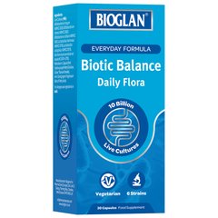 Біоглан Пробіотики Баланс 10 мільярдів для травлення Bioglan (Biotic Balance 10 Billion) 30 капсул