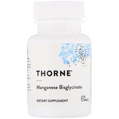 Марганец бисглицинат Thorne Research (Manganese Bisglycinate) 60 капсул купить в Киеве и Украине