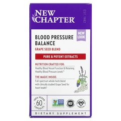 Поддержка артериального давления New Chapter (Blood Pressure) 60 капсул купить в Киеве и Украине