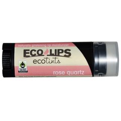 Ecotints, увлажняющий бальзам для губ, Rose Quartz, Eco Lips Inc., 0.15 унций (4.25 г) купить в Киеве и Украине