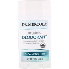 Дезодорант евкаліпт і м'ята Dr. Mercola (Organic Deodorant) 70.8 г