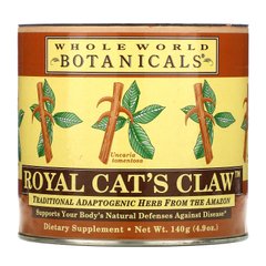 Кошачий коготь Whole World Botanicals (Royal Cat's Claw) 1500 мг 125 г купить в Киеве и Украине