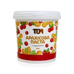 Арахісова Паста TOM peanut butter 500 g з журавлиною