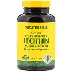 Лецитин Nature's Plus (Lecithin) 1200 мг 90 капсул купить в Киеве и Украине