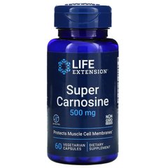 Карнозин Life Extension (Super Carnosine) 60 капсул купить в Киеве и Украине