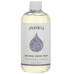 Натуральное мыло для рук, Puracy, 12 жидких унций (355 мл) купить в Киеве и Украине