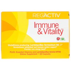 Витамины для иммунитета и жизнеспособности Dr. Ohhira's (Reg'Activ Immune & Vitality) 60 капсул купить в Киеве и Украине