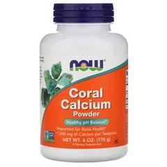 Порошок коралового кальцію Now Foods (Coral Calcium Powder) 170 г