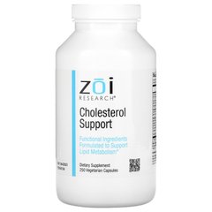 Поддержка холестерина, Cholesterol Support, ZOI Research, 250 вегетарианских капсул купить в Киеве и Украине