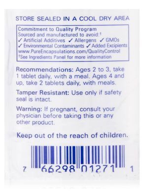 Омега-7 Pure Encapsulations (PurePals) 90 жевательных таблеток купить в Киеве и Украине