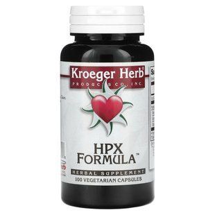 Kroeger Herb Co, HPX Formula, 100 вегетаріанських капсул
