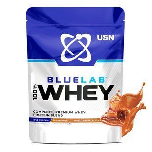 USN, Blue Lab 100% Whey Premium Protein, 476 g, salted caramel купить в Киеве и Украине
