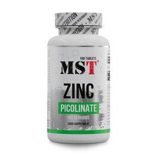 Пиколинат цинку MST (Zinc Picolinate) 100 таблеток купить в Киеве и Украине
