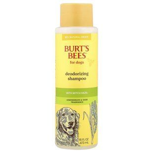 Burt's Bees, Deodorizing Shampoo With Witch Hazel, For Dogs, Lemongrass & Sage , 16 fl oz (473 ml) купить в Киеве и Украине
