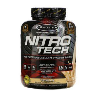 MuscleTech, Nitro Tech Performance, 1,8 kg, chocolate chip cookie dough