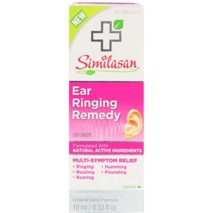 Ушные капли от шума в ушах Similasan (Ear Ringing Remedy Ear Drops) 10 мл купить в Киеве и Украине