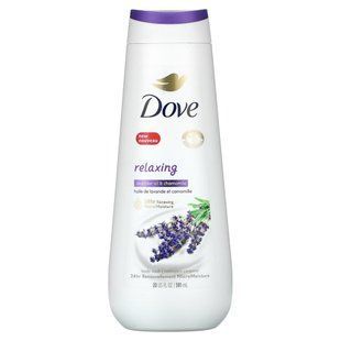 Dove, Relaxing, Body Wash, Lavender Oil & Chamomile, 20 fl oz (591 ml) купить в Киеве и Украине