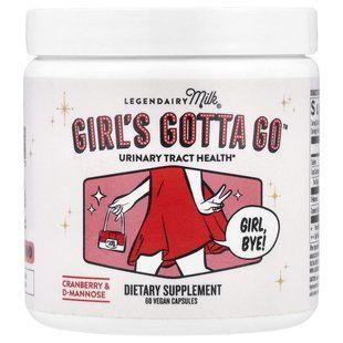 Legendairy Milk, Girl's Gotta Go&trade;, Urinary Tract Health, 60 Vegan Capsules