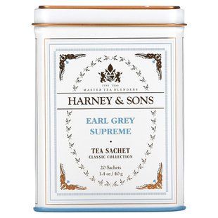 Эрл Грей Верховный, Earl Grey Supreme, Harney & Sons, 20 саше, 40 г купить в Киеве и Украине