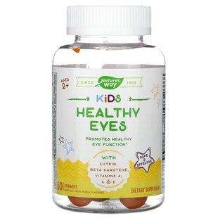 Vitamins for eyes for children from 2 years old tropical fruit flavor 60 gummies
