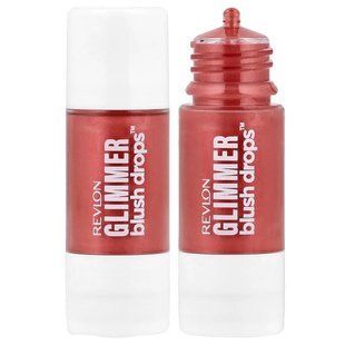 Revlon, Glimmer Blush Drops&trade;, 101 Coralicious, 0.32 fl oz (9.4 ml)
