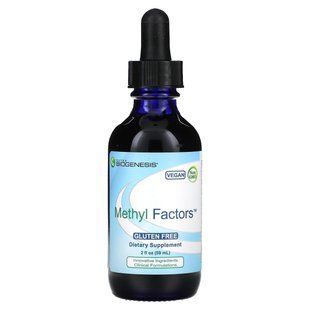 Витамины группы В капли Nutra BioGenesis (Methyl Factors) 60 мл купить в Киеве и Украине