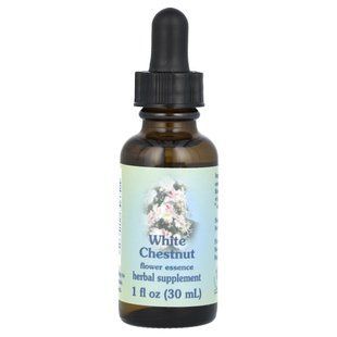 Flower Essence Services, білий каштан, квіткова есенція, 30 мл (1 рідк. унція)