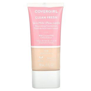 Covergirl, Clean Fresh, Skin Milk Nourishing Foundation, 510 Porcelain, 1 fl oz (30 ml)