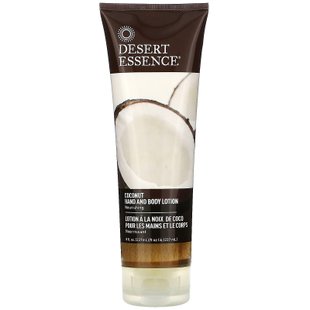 Лосьон для рук и тела кокос Desert Essence (Hand and Body Lotion) 237 мл купить в Киеве и Украине