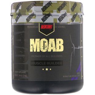 Muscle Builder, Grape, Redcon1, 210 g